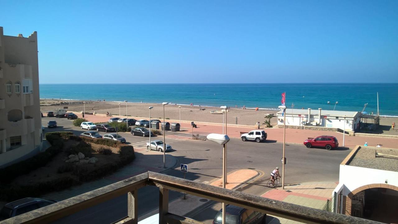 Primera Linea, Magnificas Vistas Al Mar Y A La Playa Retamar  Exterior foto